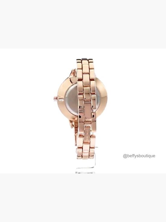 Floral Dial Bracelet Watch - Japanese Quartz Movement, Analog Display,